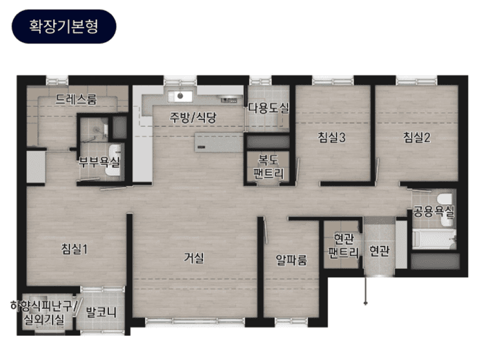 null 84D 평면도