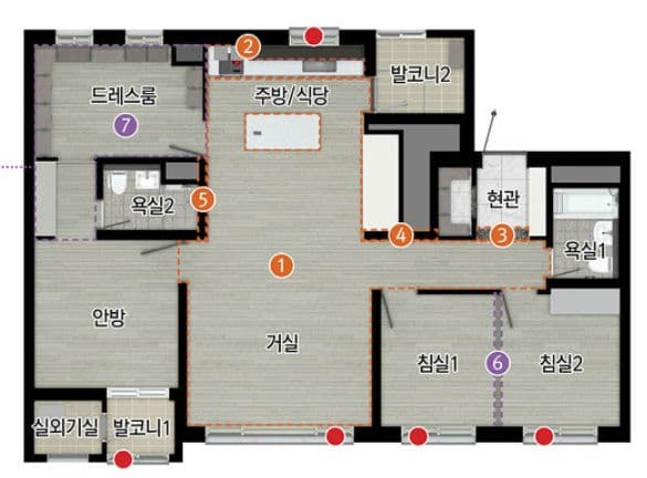 null 84 평면도