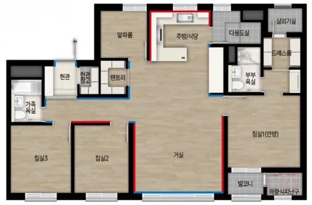 null 84A1 평면도