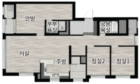 null 84C 평면도