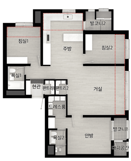 null 84B 평면도