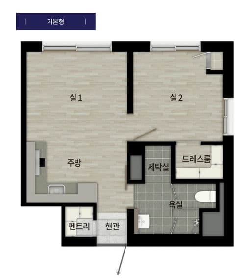 null OB-A 평면도