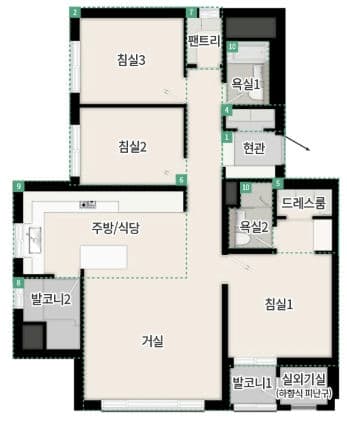 null 84E 평면도