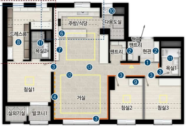 null 84A 평면도
