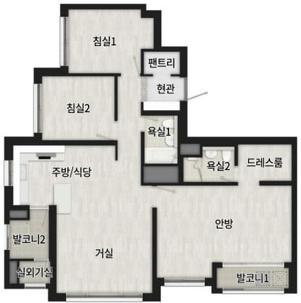 null 84E 평면도