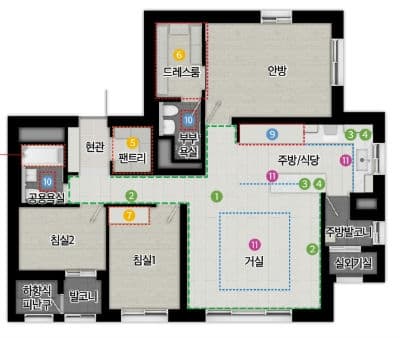 null 84D 평면도
