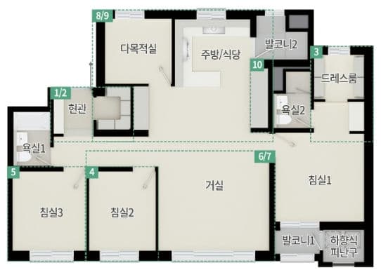 null 84A 평면도