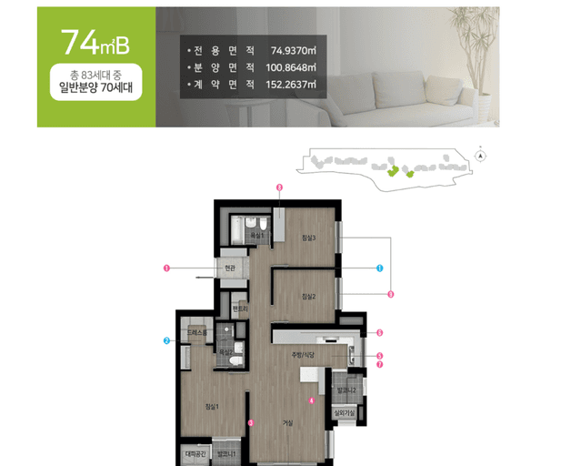 null 74B 평면도