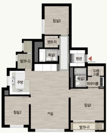 null 84C 평면도