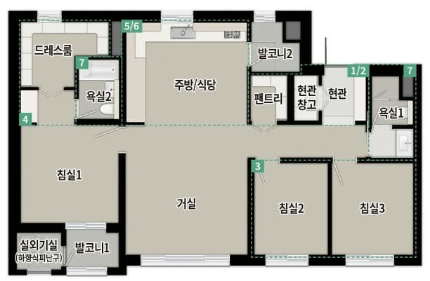 null 84A 평면도