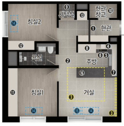 null 55 평면도