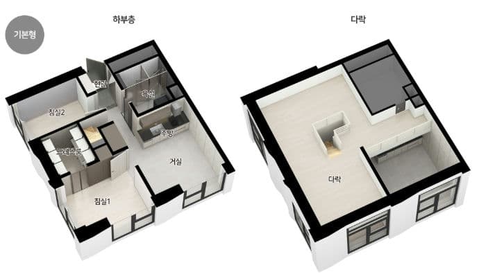 null D-2 평면도