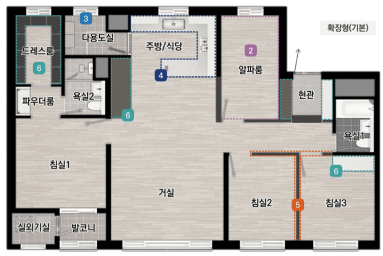 null 84A 평면도