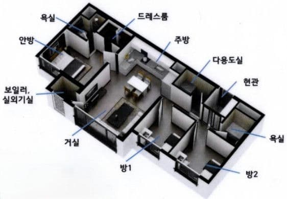 null 84C 평면도