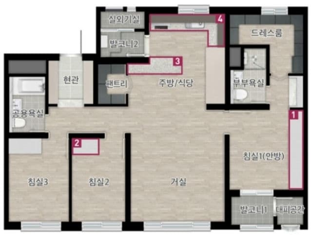 null 72A 평면도