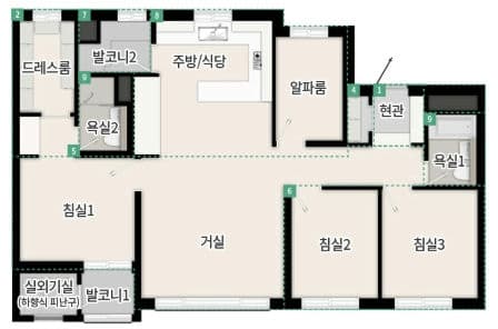 null 80A 평면도
