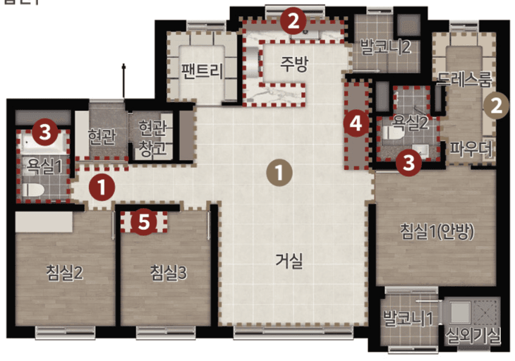 null 84A 평면도