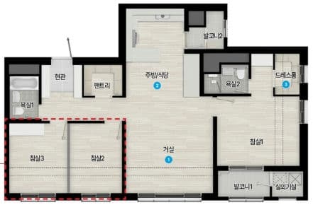 null 84B 평면도
