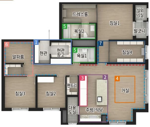 null 119B 평면도
