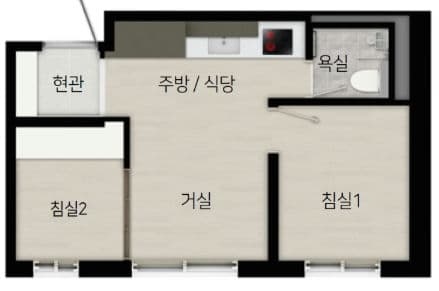 null C 평면도