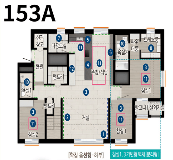 null 153A 평면도