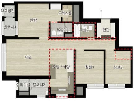 null 74B 평면도