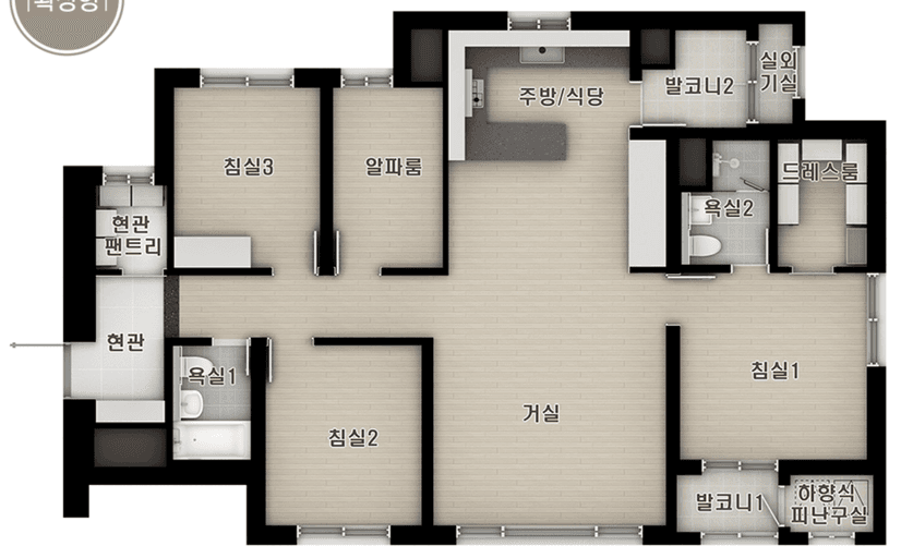 null 84A 평면도