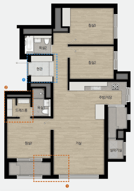 null 75B 평면도