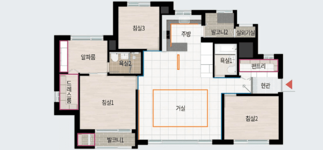 null 84A 평면도