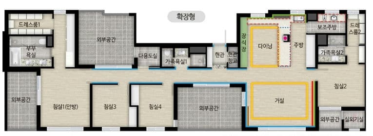 null 129A 평면도