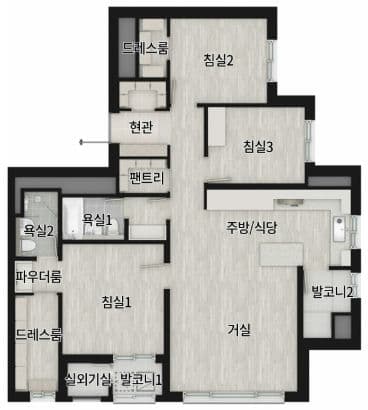 null 84B 평면도