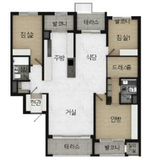 null 110A 평면도