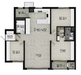null 84F 평면도