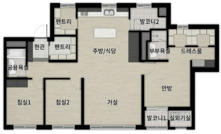 null 84E 평면도