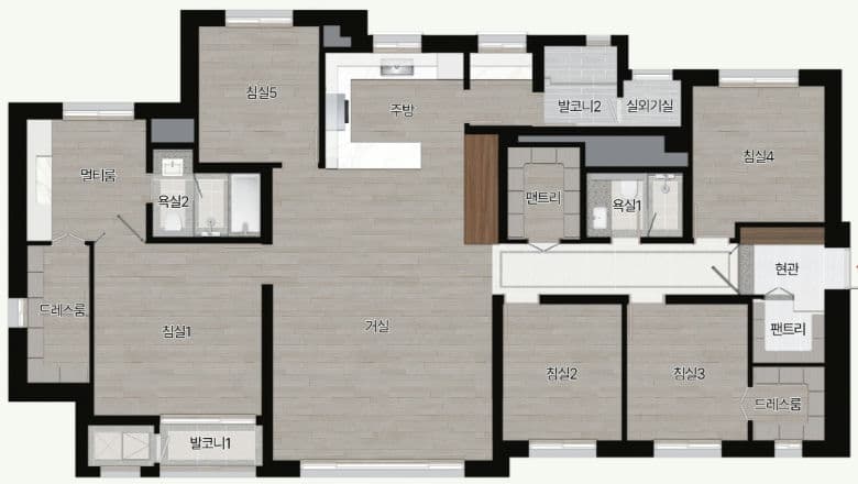 null 128A 평면도