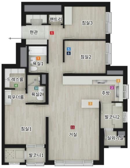 null 75B 평면도