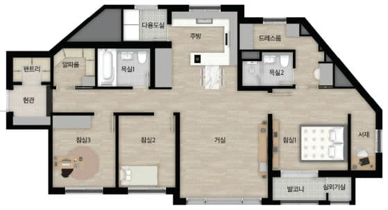 null 84D 평면도