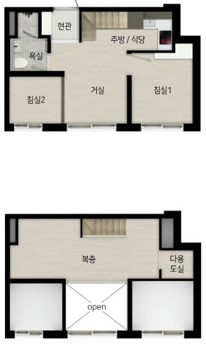 null D1 평면도
