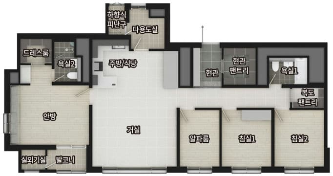 null 98C 평면도
