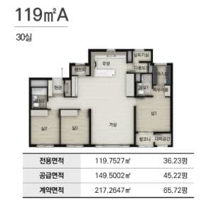 null 119A 평면도