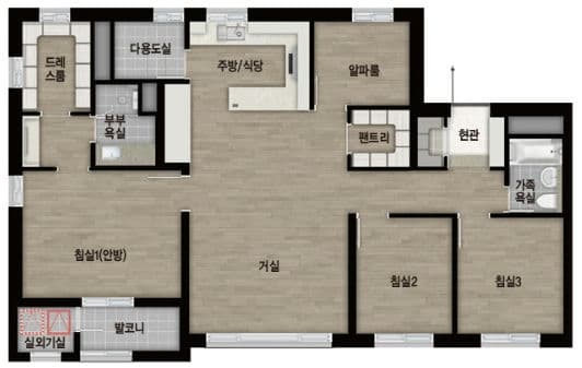null 84C 평면도