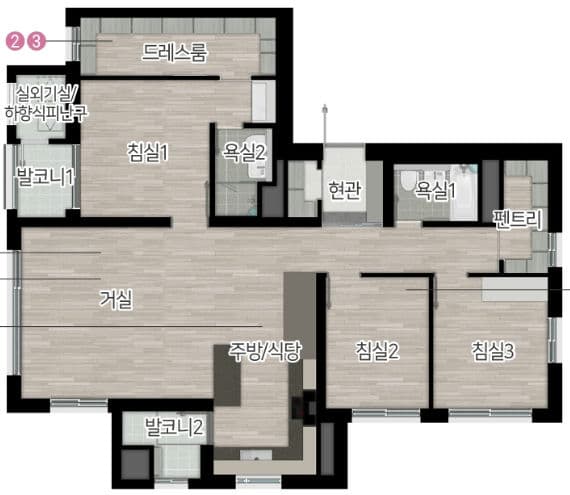 null 84C 평면도