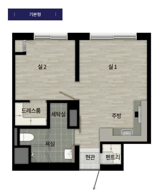 null OB-B 평면도