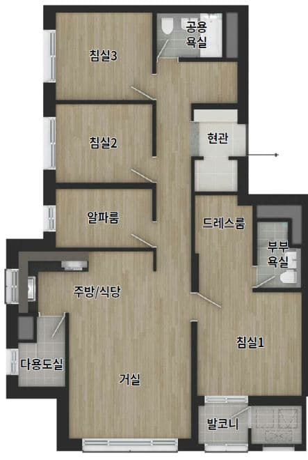 null 84B 평면도