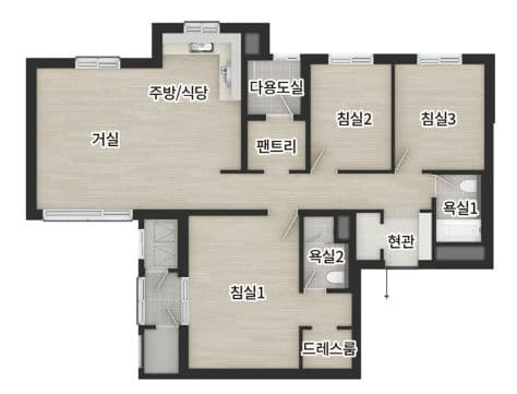 null 84C 평면도
