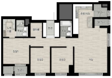 null 84C 평면도