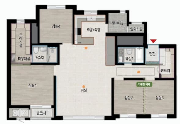 null 84 평면도