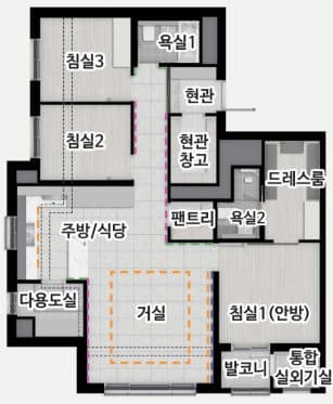null 84B 평면도