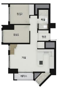 null 64TA1 평면도