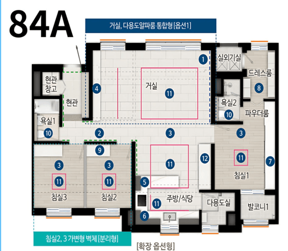 null 84A 평면도